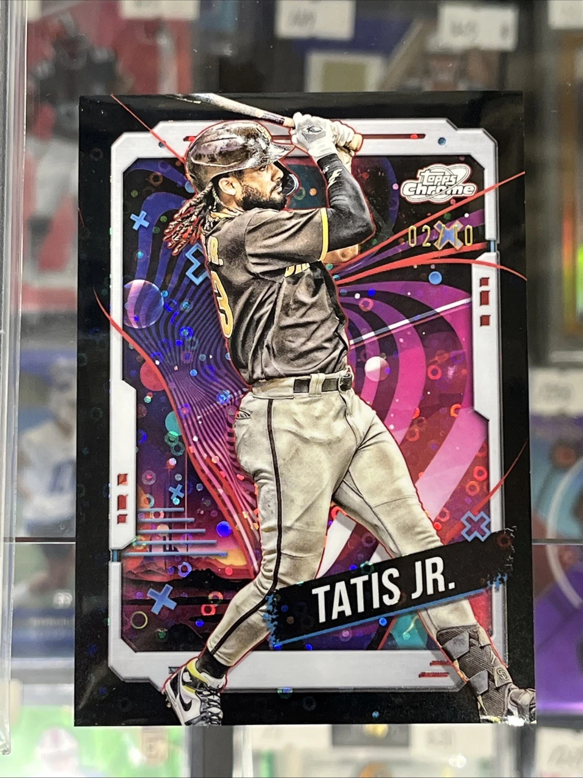 2024 Topps Chrome Cosmic Fernando Tatis Jr. Black Eclipse💥/10💥