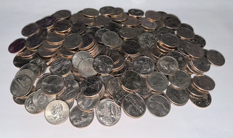 176 Hand Selected U.S. Quarters 1999-2025 Better Condition Collector Lot