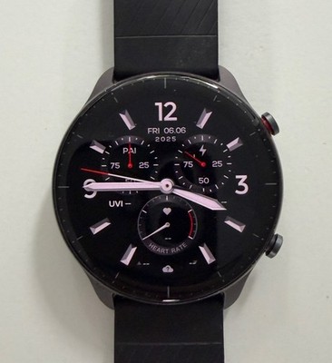Amazfit GTR 2 Smartwatch Version 2022 Schwarz Fitness Tracker