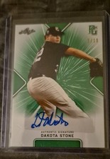 2021 Leaf Perfect Game National Showcase - Auto Dakota Stone Green /10 #BA