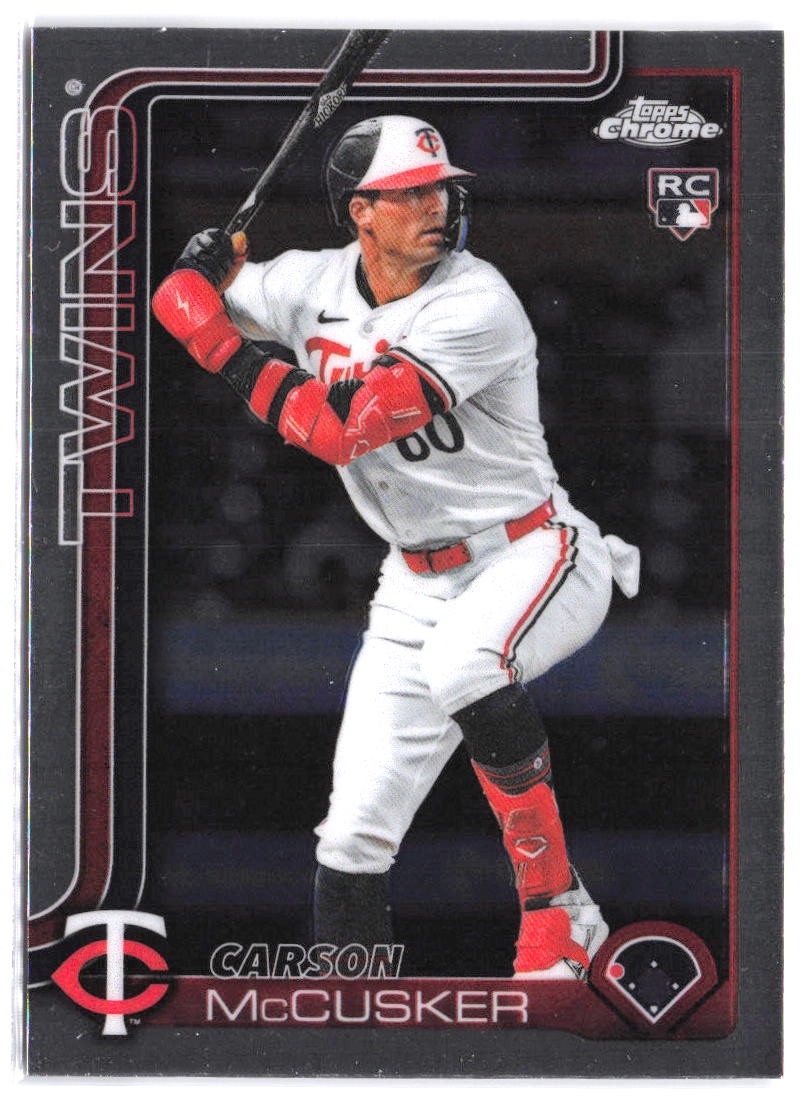 Carson McCusker Rookie Topps 2025 Topps Chrome Update #USC155