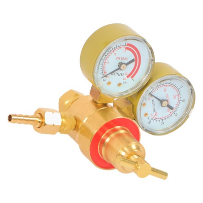 #ad Dual Gauge Acetylene Solid CGA200 Regulator 0 400PSI for Victor Torch Cutting $20.44