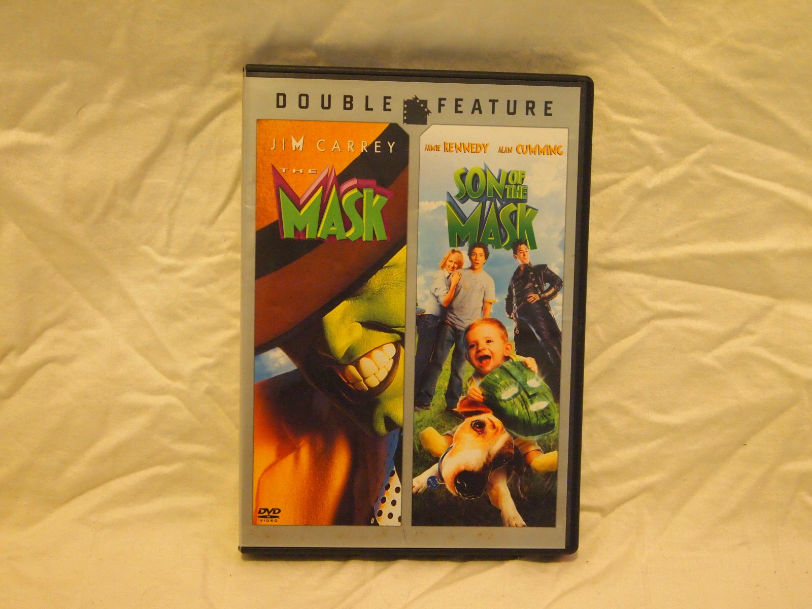 THE MASK & THE SON OF MASK - Jim Carrey DOUBLE FEATURE DVD