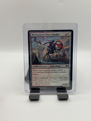 MTG, Mechanized Ninja Cavalry $3 ORDER MIN 156 Teenage Mutant Ninja Turtles Reg