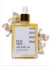 Silk Body Oil for Women - Firming Anti-Aging Moisturizer with Organic Blend