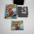 Super Mario Bros 2 NES CIB, Complete w/ Manual & Box Nintendo NES