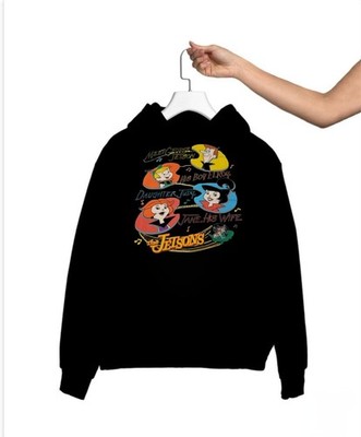 The Jetsons Family Graphic Unisex Sweatshirt Hoodie S M L XL 234XL