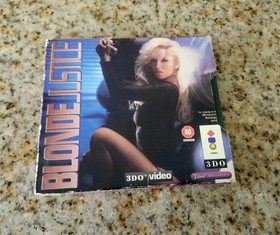 Blonde Justice Panasonic 3DO CIB with Slipcover 1995 NTSC VIVID RARE Adult Only