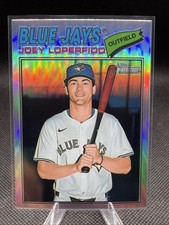 2026 Topps Heritage - Joey Loperfido #354 Chrome Refractor Blue Jays