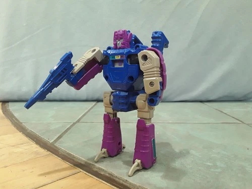 1988 TRANSFORMERS G1 SQUEEZEPLAY HEADMASTER VINTAGE FIGURE & LOKOS NEAR COMPLETE