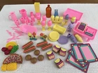 Vintage Mattel Barbie Ice Cream Shoppe Deli Restaurant Food Play Accessories