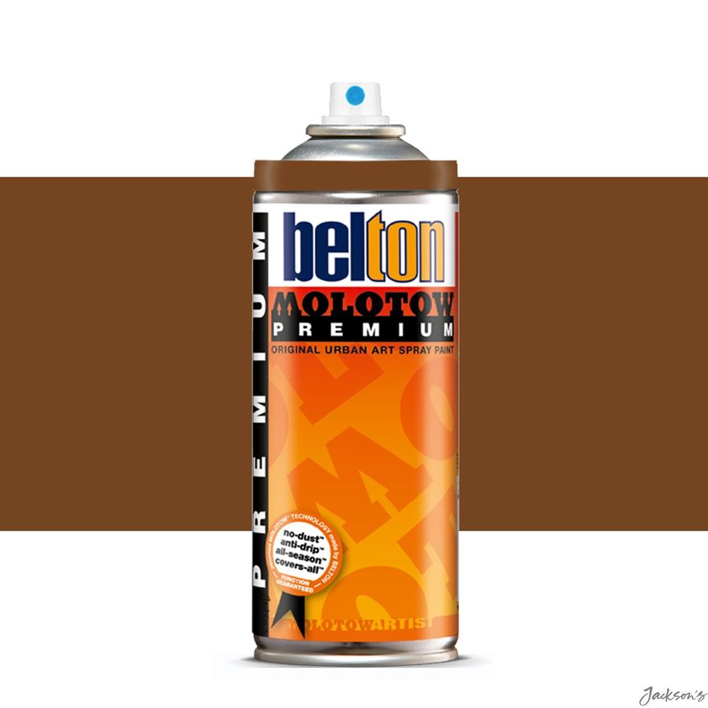 Molotow Belton Premium Spray Paint 400ml Walnut 206 For Outdoor Artworks