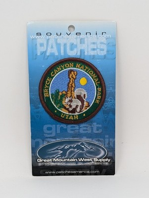 Bryce Canyon National Park Utah Souvenir Patch - New