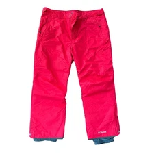 Columbia Men's Omni Tech Bugaboo Red Snow Pants size XXL