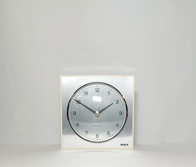 Vintage Wall Clock BOSCH Electronic, Germany 70s