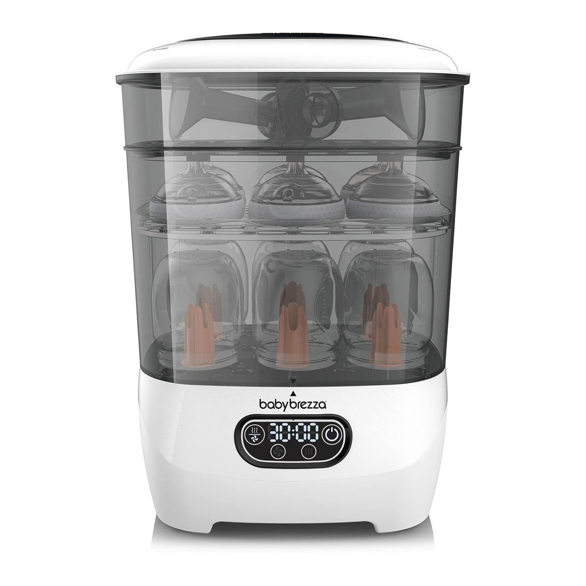 Babybrezza Steriliser&Dryer 消毒&乾燥　変圧器付 New, Baby Brezza Bottle Sterilizer and Dryer Advanced