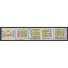 France - Poste - 1989 - YT BANDE  B2605A - Droits de l'Homme