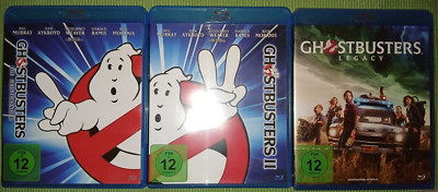 Ghostbusters & Ghostbusters II & Ghostbusters: Legacy | 3x Blu-Ray | Bill Murray
