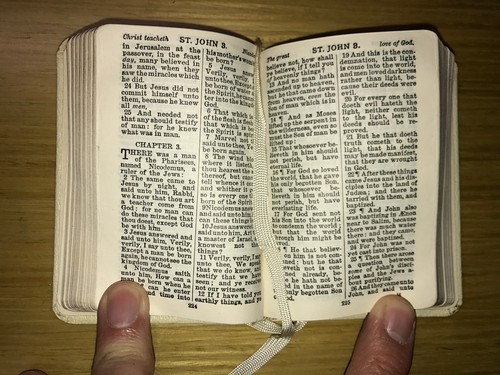 c1960 - The New Testament, OXFORD In box, Leather cover - Picture 10 of 11