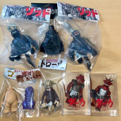 All 8 body set Berserk Sofubi Guts Zod Darka Golem Troll | eBay