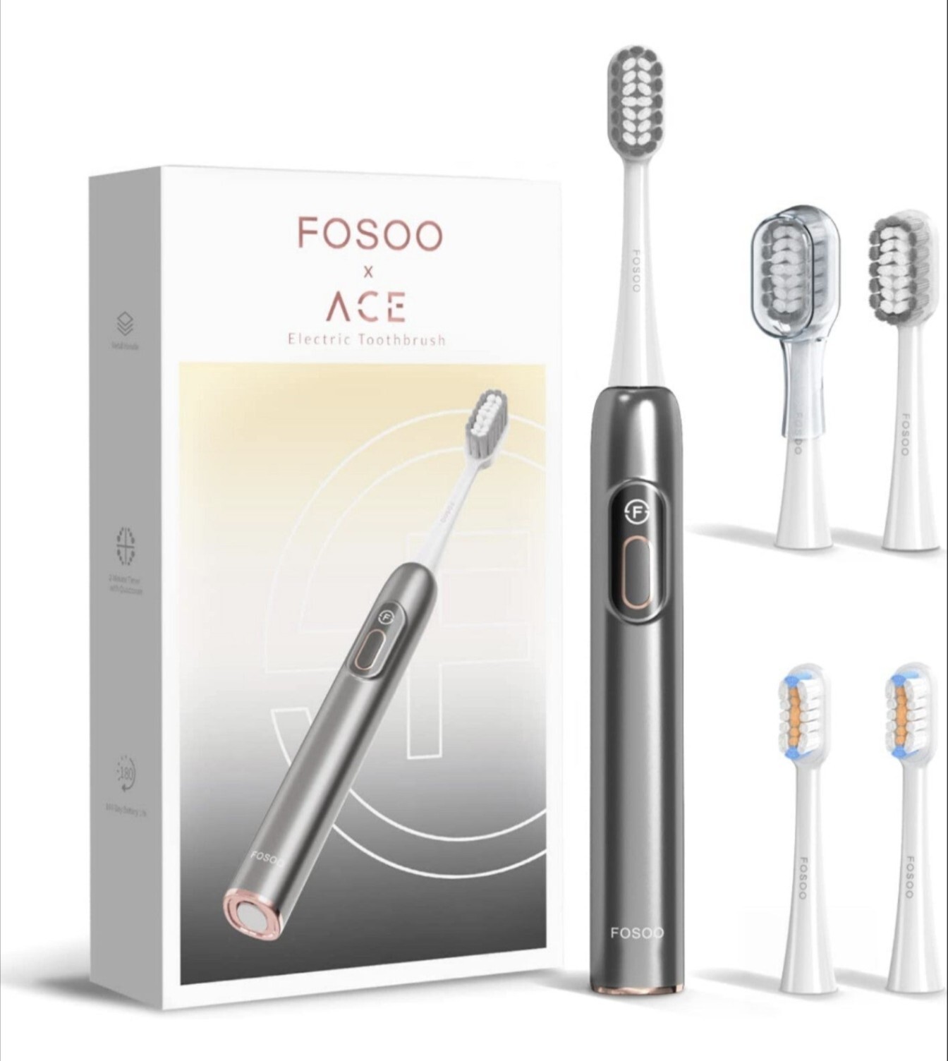 Sonic Electric Toothbrush for Adults, 51000 VPM High Power Rechargeable...
