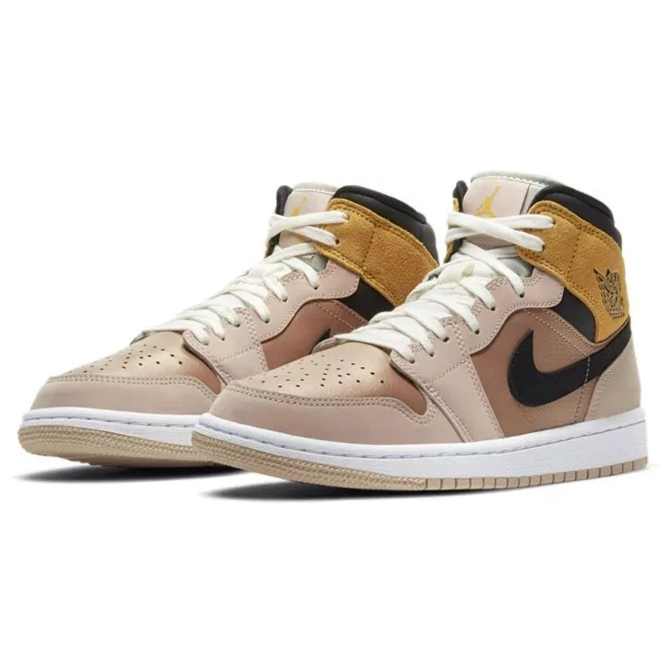 Jordan 1 Mid SE Particle Beige -Zapatos Medio Top Mujer DD2224-200- Foto 4 de 4