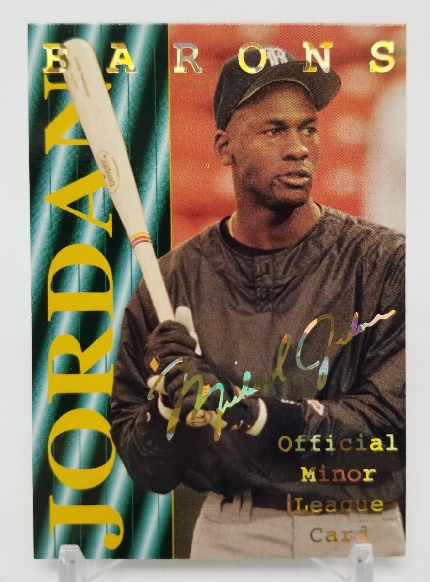 1994-95 Sport Stars USA MICHAEL JORDAN Gold Sig Prism Official 
