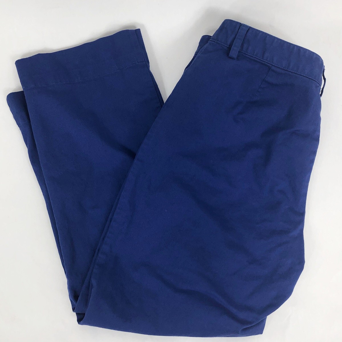 Ralph Lauren Sport Womens Blue Pants Straight Fit Size 10