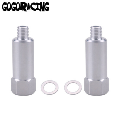 2PCS Extended Length LS1 LS Coolant Temperature Sensor Sending Unit Adapter