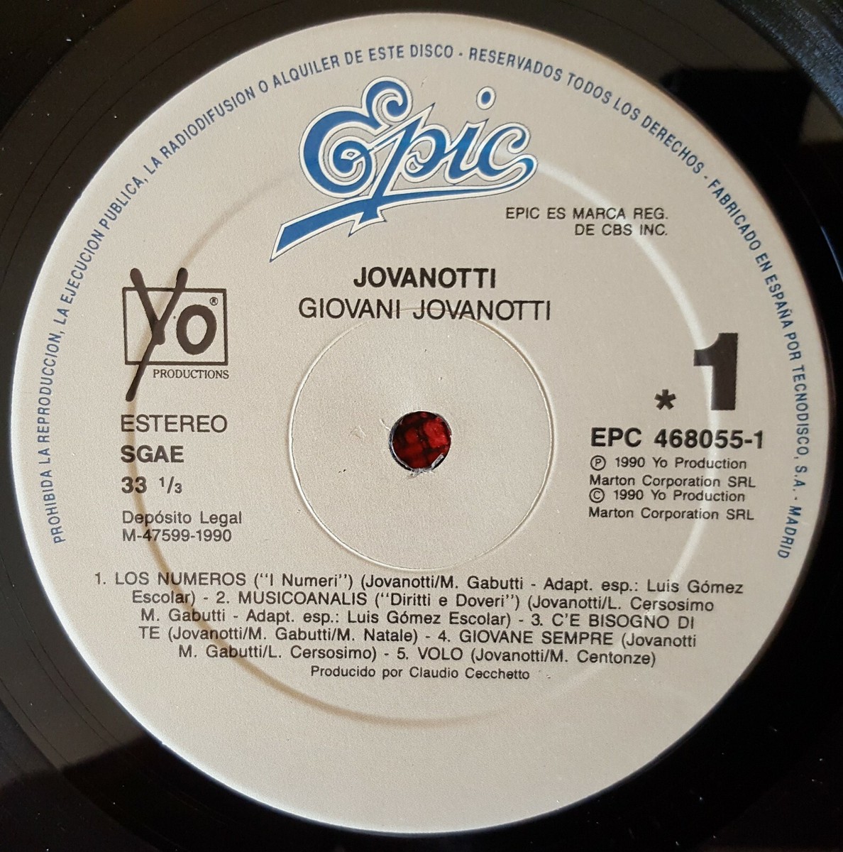 Jovanotti Giovane
