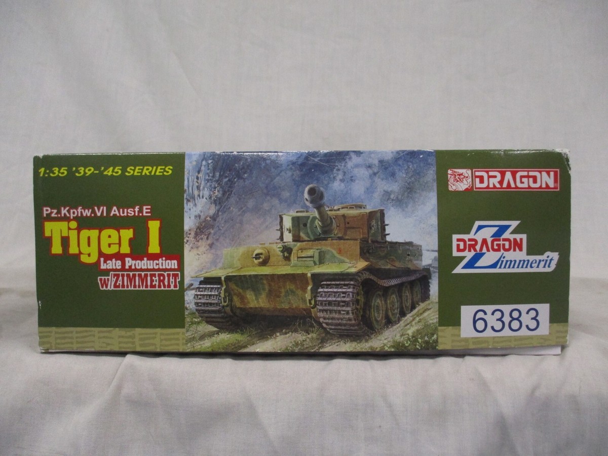 Dragon #6383 Pz.Kpfw.VI Ausf.E Tiger I - Model Kit | eBay