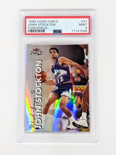1999 Fleer Force John Stockton #31 card