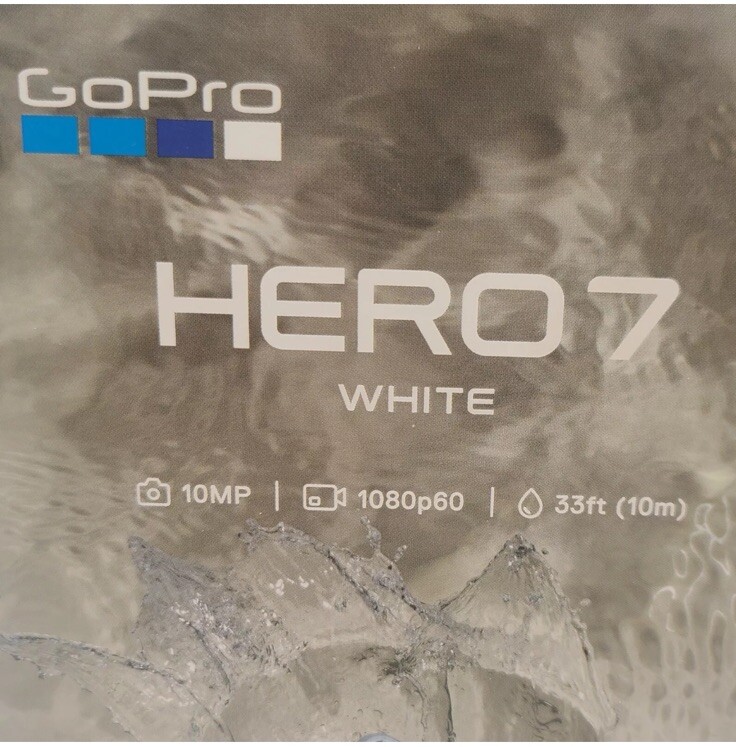 Brand New In Package GoPro Hero 7 White Model SPTM1 Digital Action