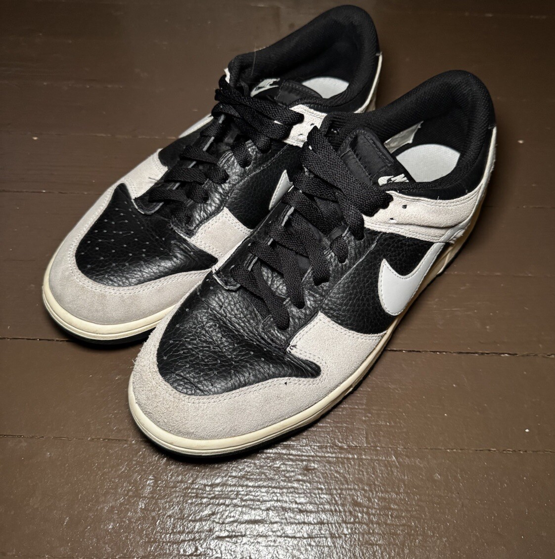 Nike Dunk Low CL Grey Sail 318020-003 Size 11.5 2008 Men display picture 3