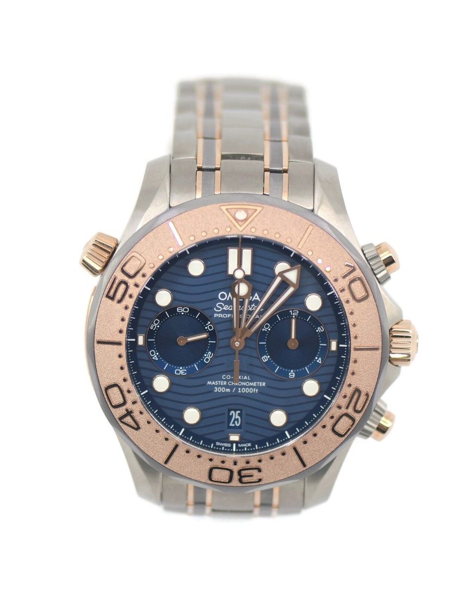 Omega Seamaster Numbered Edition Rose Gold Titanium Watch