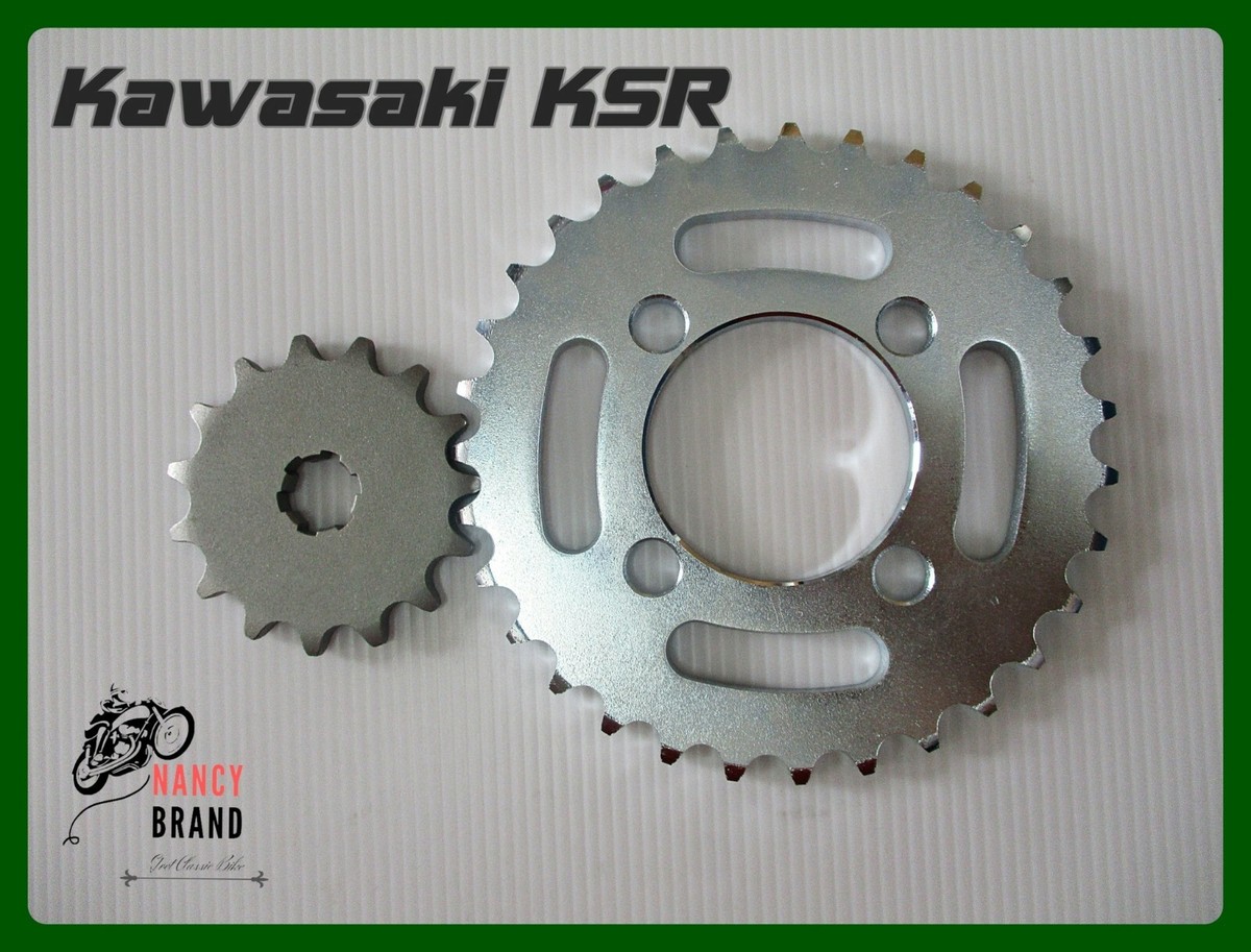 Fit Kawasaki KSR110 Front & Rear Sprocket 15T+31T #nan6199# | eBay