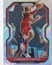 2021 WNBA Prizm Chennedy Carter Refractor #49 Dream PWE
