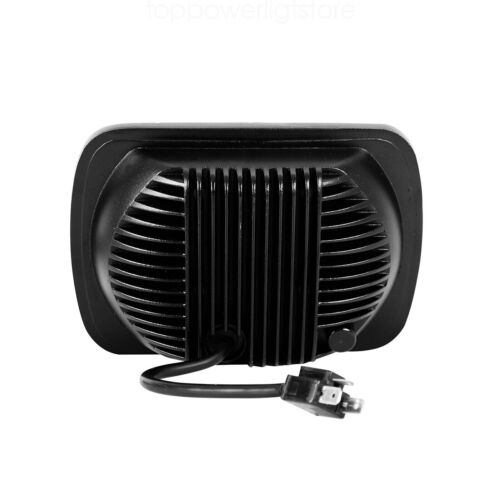 2PCS Black 7x6'' 5x7'' inch LED Headlights Hi/Lo Beam For Holden Rodeo 1998-2003 - Picture 4 of 12