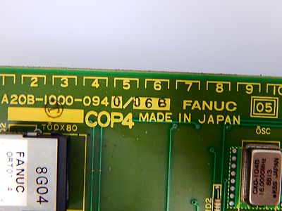 Fanuc Input / Output I/O Board A20B-1000-0940/04B | eBay