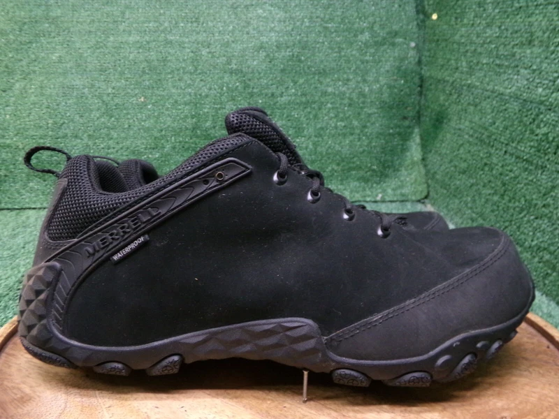 merrell chameleon flux leather waterproof industrial shoes