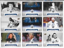 BOB DAVIDSON 2017 UD TORONTO MAPLE LEAFS CENTENNIAL SP #104