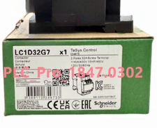 1PCS NEW With Box Schneider Contactor LC1D32G7 Coil 120VAC 32A 50/60Hz 15KW