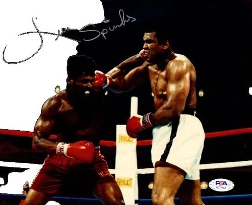 Leon Spinks Boxing Autographed Photos