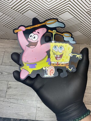 Spongebob Squarepants Patrick Star 3D Lenticular Motion Car Sticker Nickelodeon