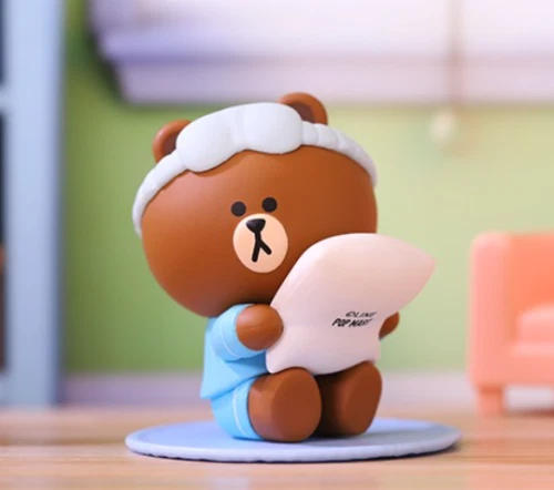 original X LINE FRIENDS Daily Home Life Style Confirmed Blind Box Figure~#MUGS - Imagem 4 de 4