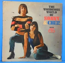 THE WONDROUS WORLD OF SONNY & CHER LP '66 MONO ORIGINAL NICE CONDITION! VG/VG!!B