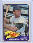 1965 Topps Orlando Cepeda San Francisco Giants #360  ⭐️💥🎯 G/G+