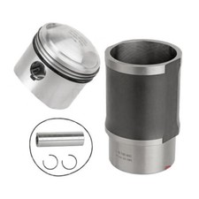 Piston/Cylinder Liner 9: 1-piston / Liner Alfa Spider/Bertone 1750 Bj.1967-1972