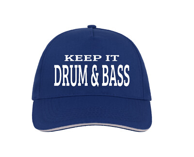 Baseballmütze Kappe Drum & Bass Musik Geschenk Junglist Jungle Beats Garage 