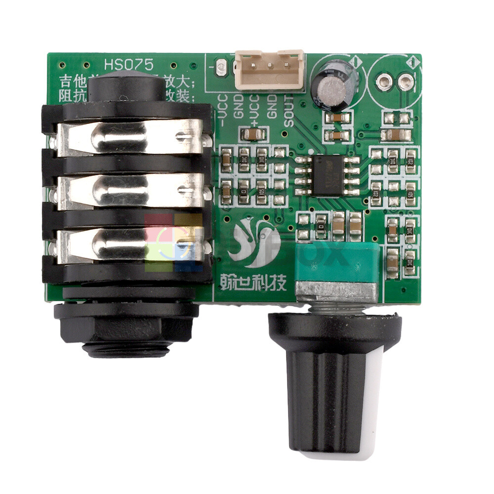 TL072 High Impedance Instrument Preamplifier Module Signal